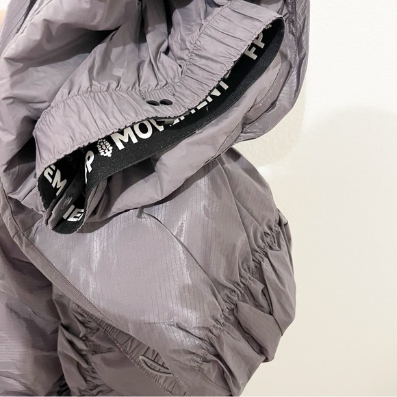 NWT FP Movement x Free People Lift Love Bibbs Timberwolf Gray Snow Large L - Picture 11 of 12